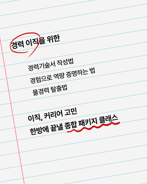 커리어로드맵 경력ver. 'Career Re:Design'