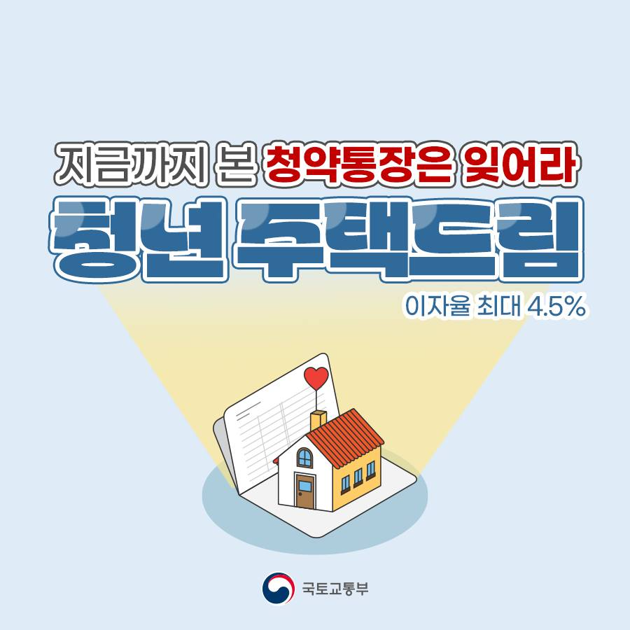 2025년 청년 주택드림 청약통장